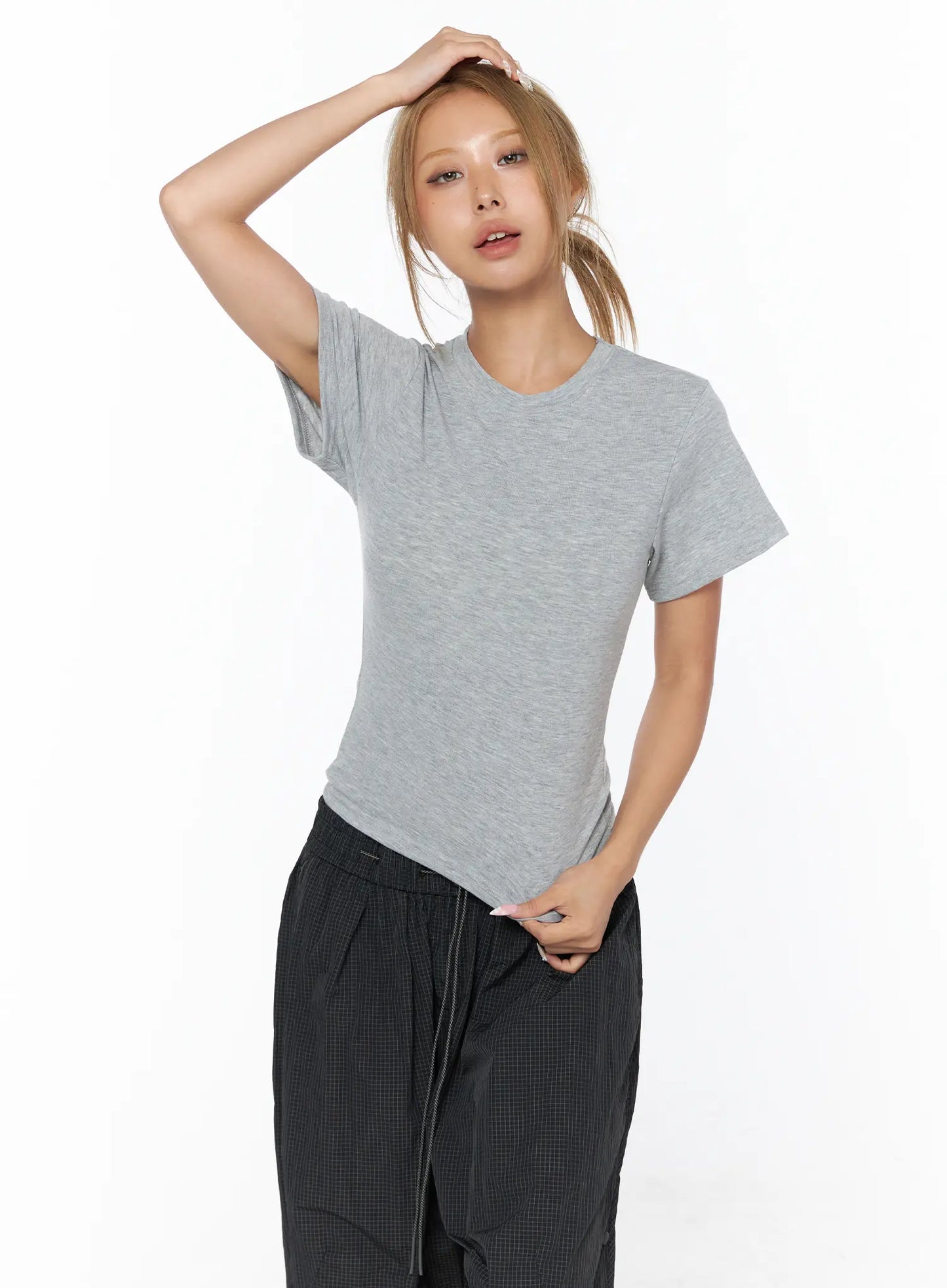 Basic Short Sleeve Top CU523