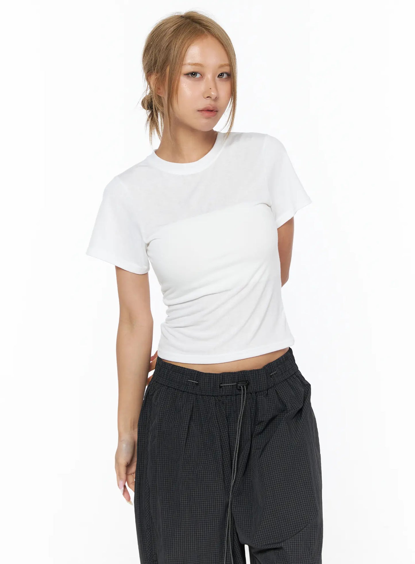 Basic Short Sleeve Top CU523