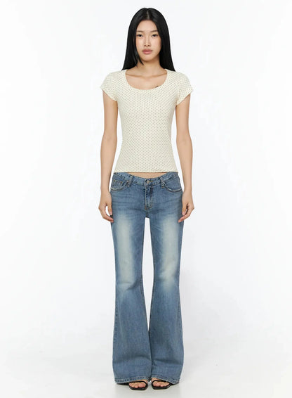 Bay Low Rise Bootcut Jeans IL509