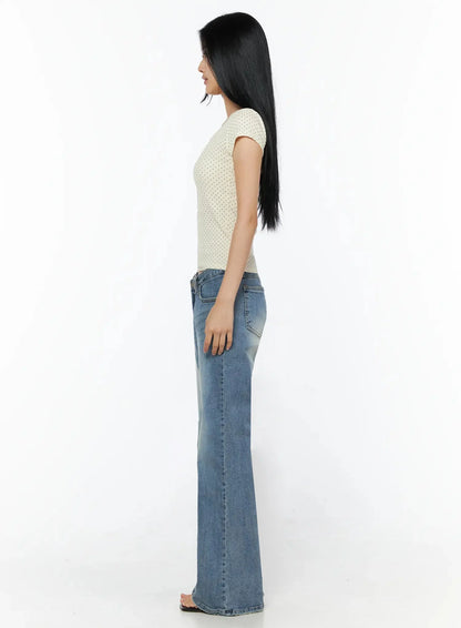 Bay Low Rise Bootcut Jeans IL509