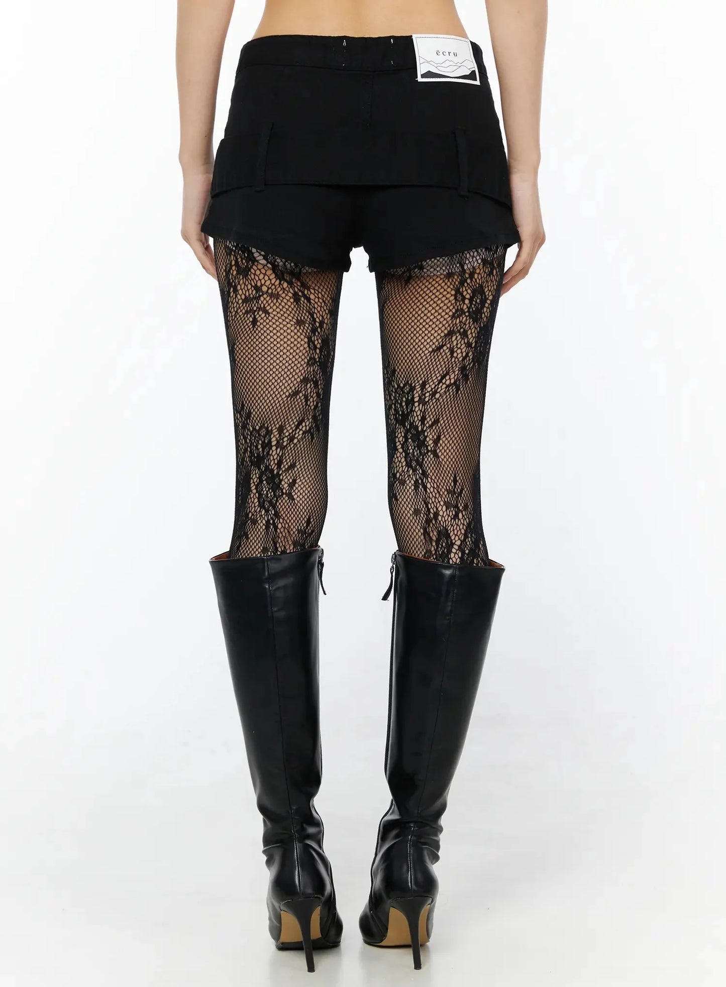 Belt Detail Micro Shorts IL509