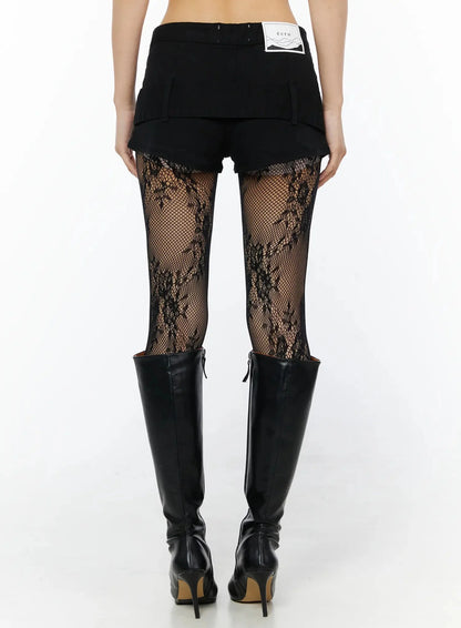 Belt Detail Micro Shorts IL509