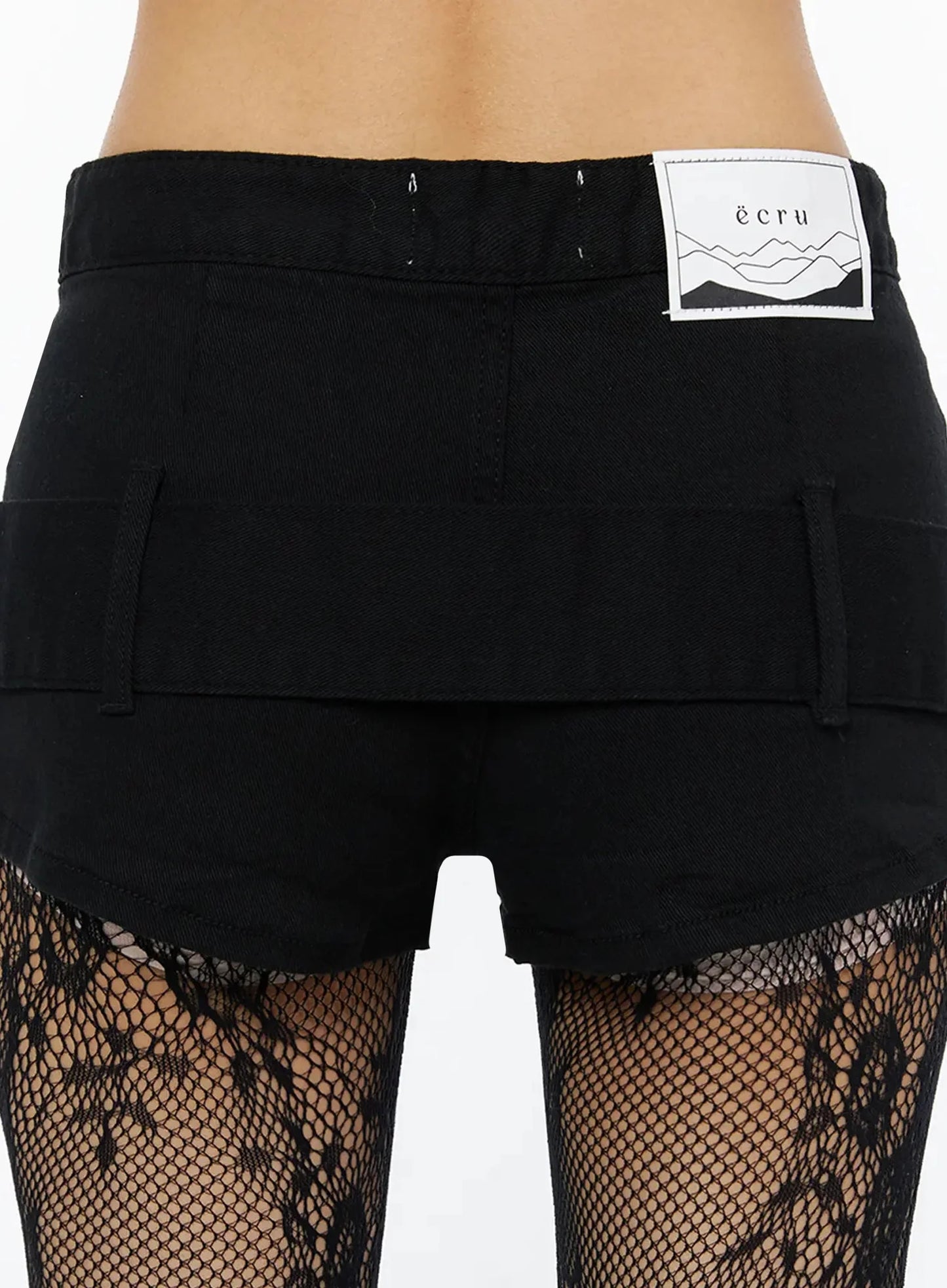 Belt Detail Micro Shorts IL509