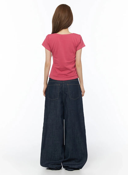 Brinny Vintage Wide-Leg Jeans IU525