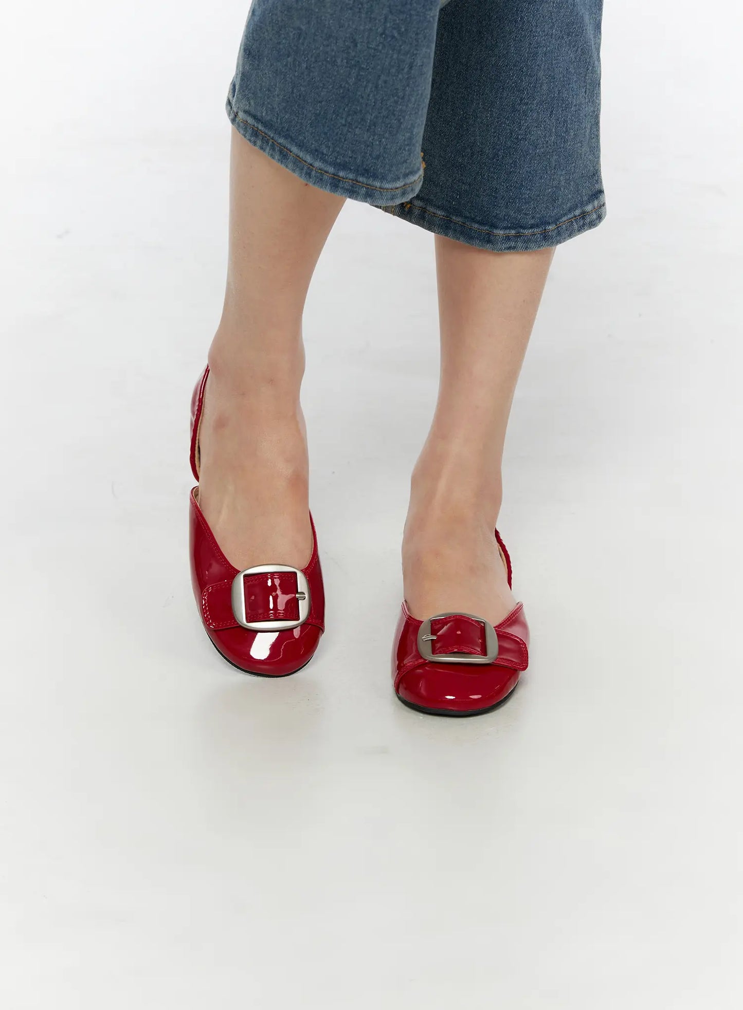 Buckle Detail Flats CU530