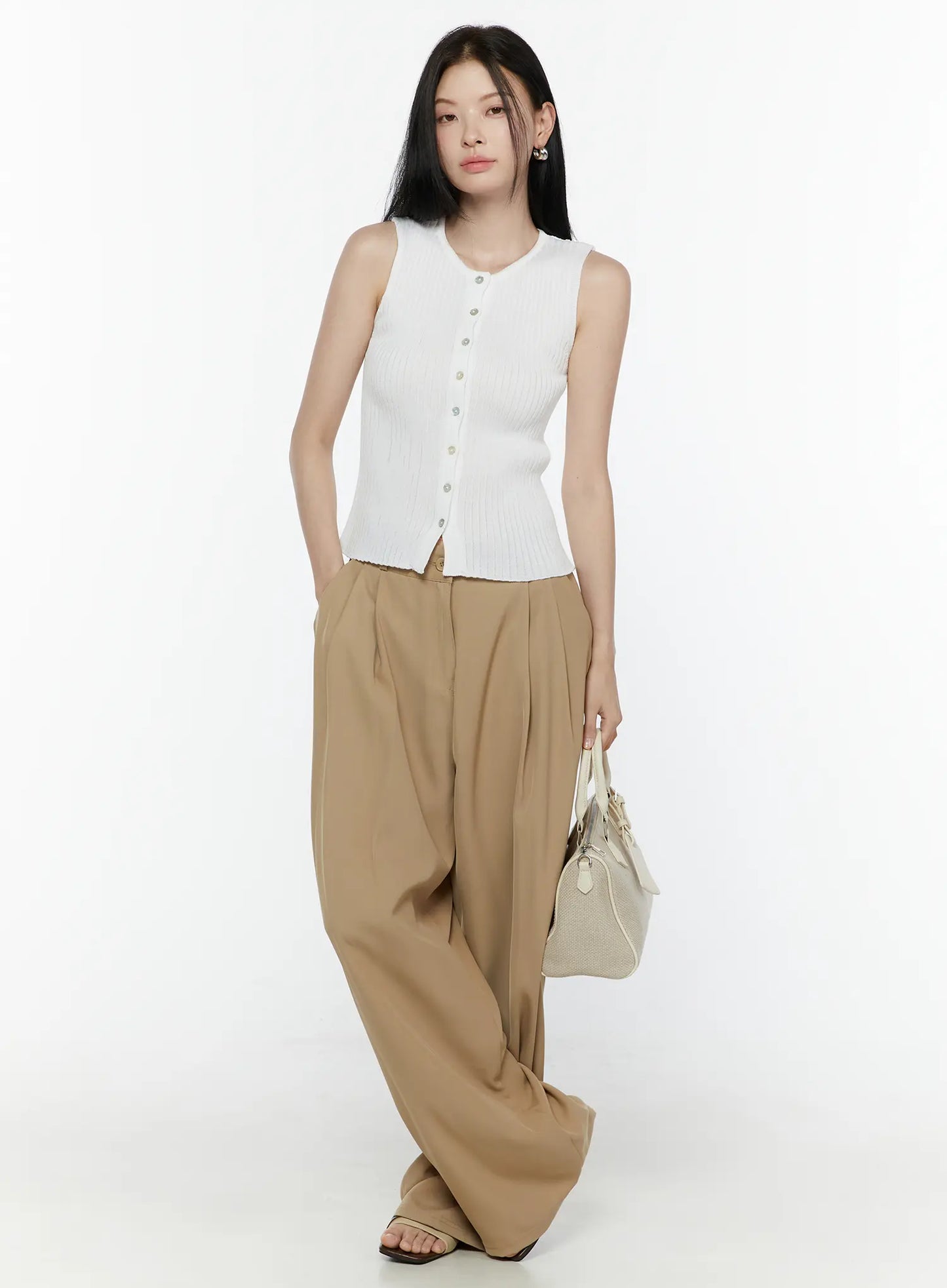 Button-Up Tank Top IL506