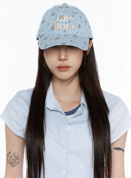 Camden Flower Ball Cap IL503