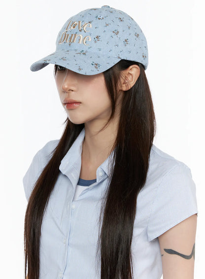 Camden Flower Ball Cap IL503