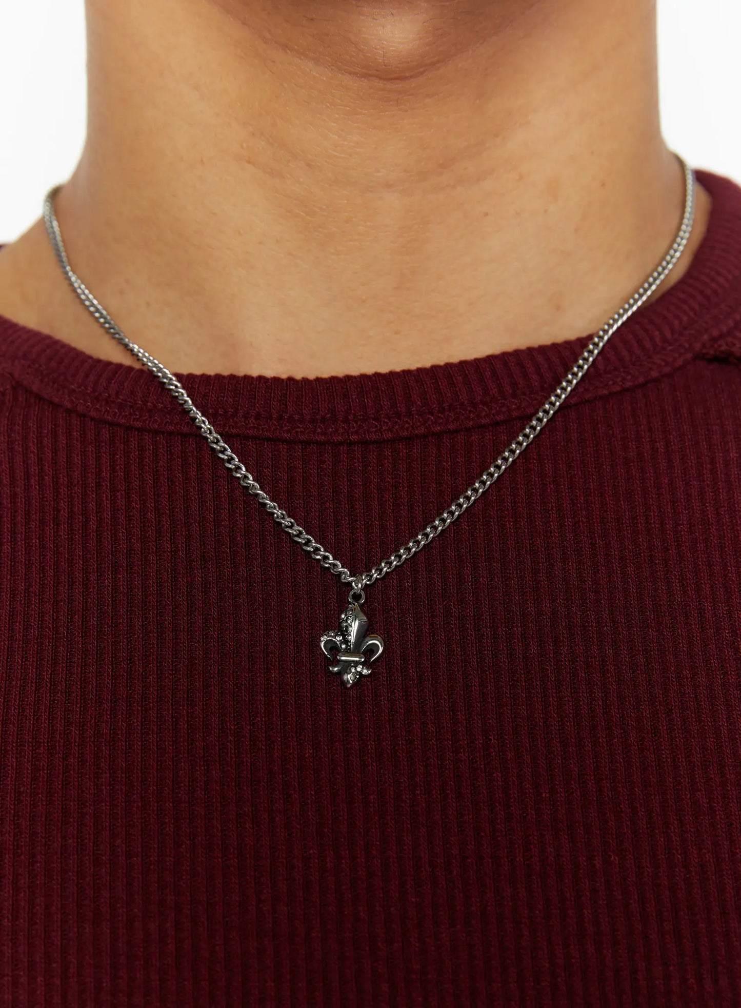 Chain Pendant Necklace IL509