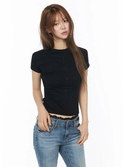 Chakra Graphic Slim Tee IL502