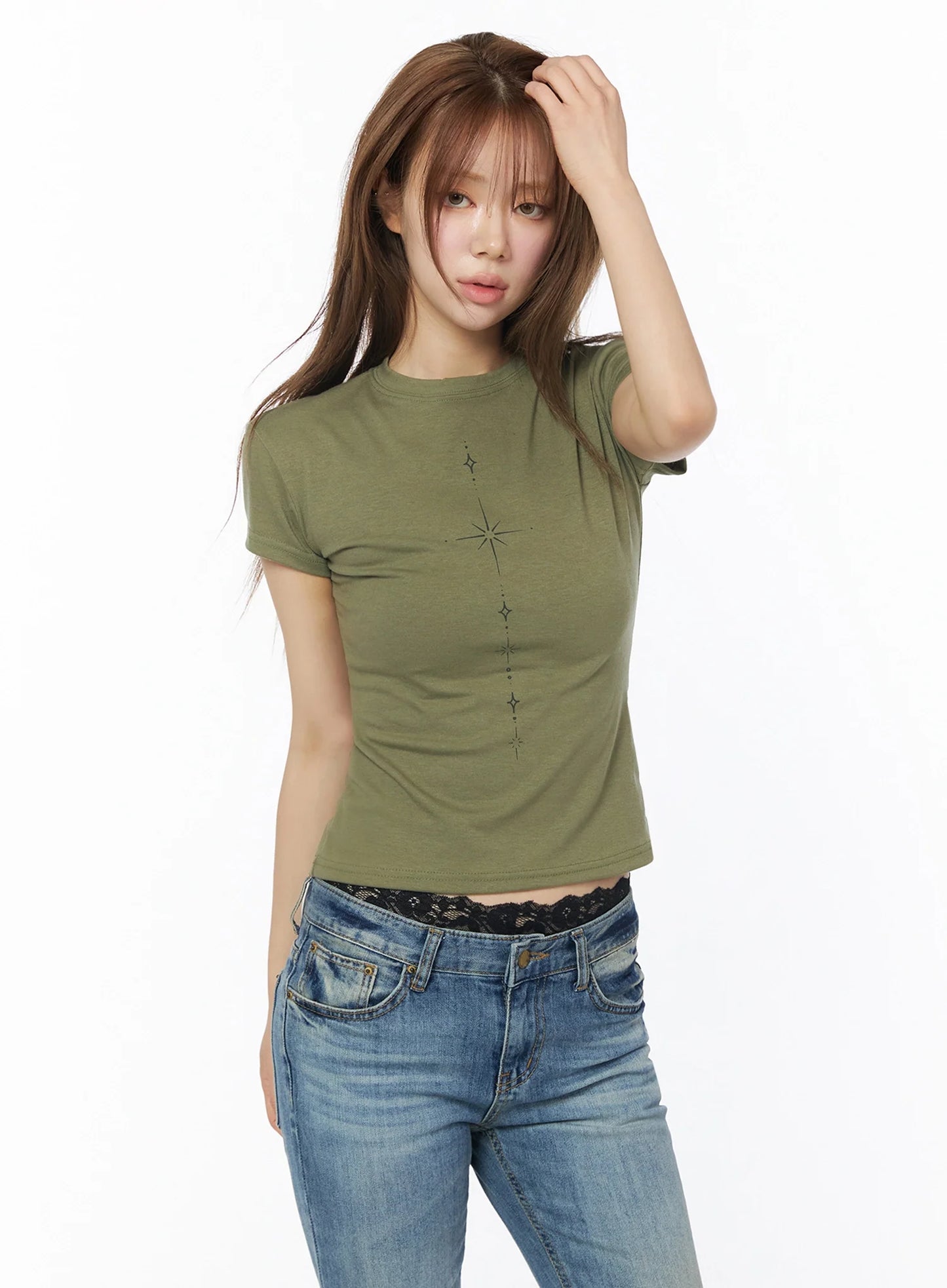 Chakra Graphic Slim Tee IL502