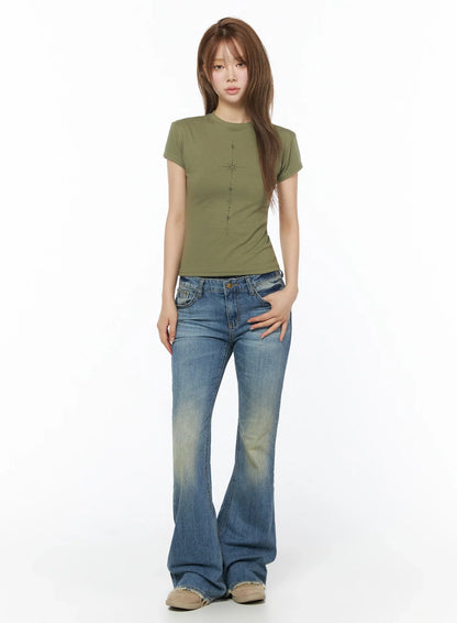 Chakra Graphic Slim Tee IL502