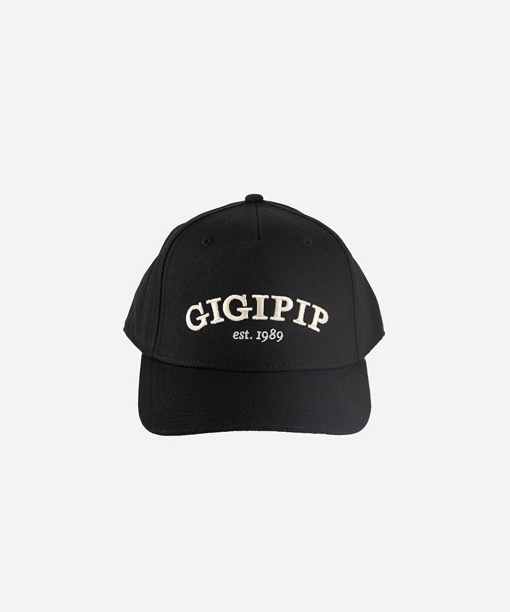 gigi pip canvas trucker - black