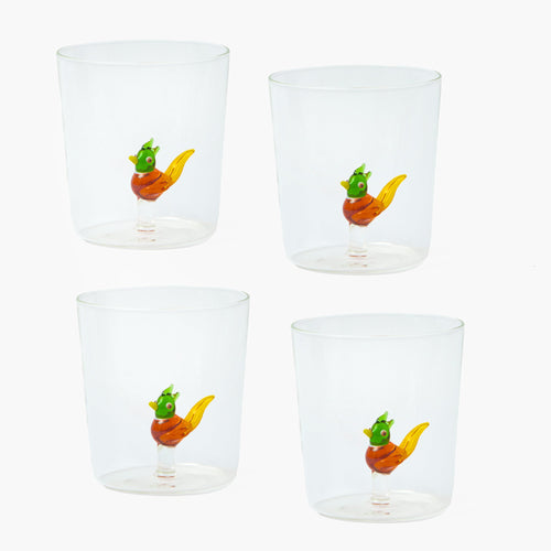 Pheasant Glasses (Set of 4)